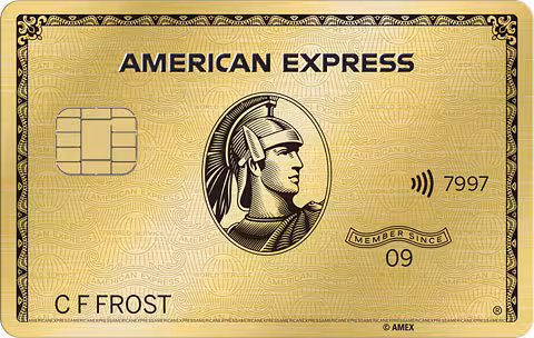 American Express Gold — kaartafbeelding van de aanbieder