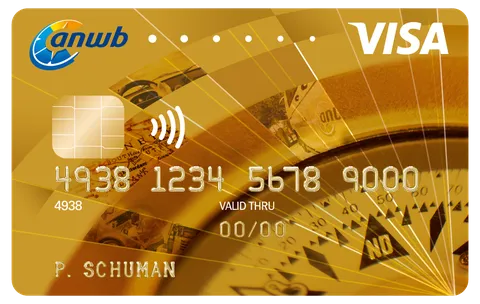 ANWB Visa Gold — kaartafbeelding van de aanbieder