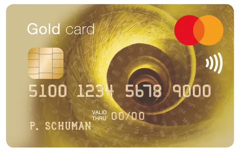 ICS Mastercard Gold — kaartafbeelding van de aanbieder