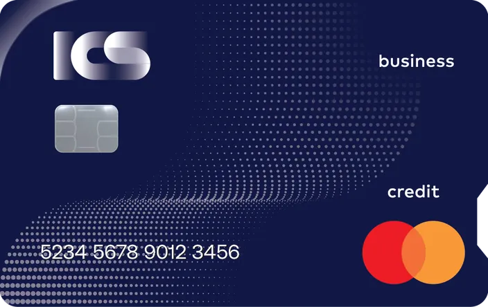 ICS Mastercard Business — kaartafbeelding van de aanbieder