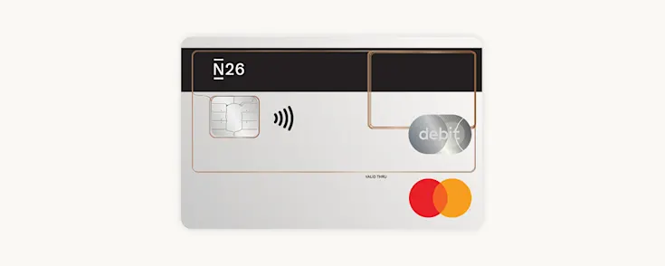 N26 Standard — kaartafbeelding van de aanbieder
