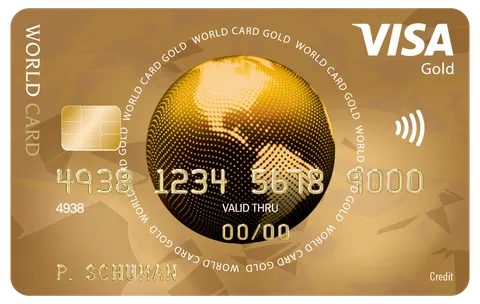 ICS Visa World Card Gold — kaartafbeelding van de aanbieder