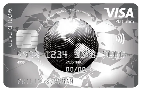 ICS Visa World Card Platinum — kaartafbeelding van de aanbieder